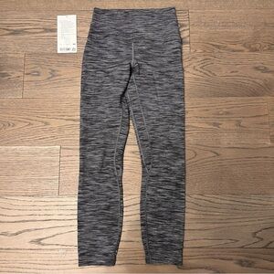 Lululemon Women’s Gray Space-Dye Leggings - Hemmed(Check measurements on photos)